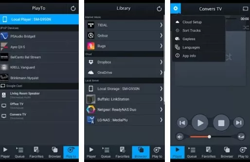 Gameplay screenshot from mconnect player google cast and dlna upnp for Android