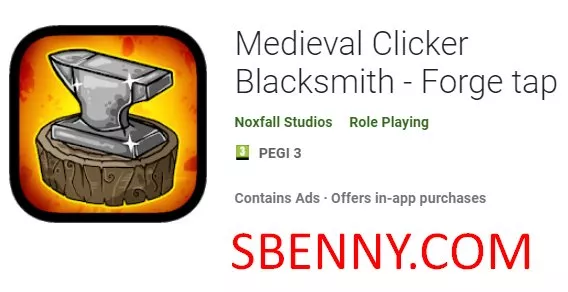  Medieval Clicker Blacksmith - Forge tap