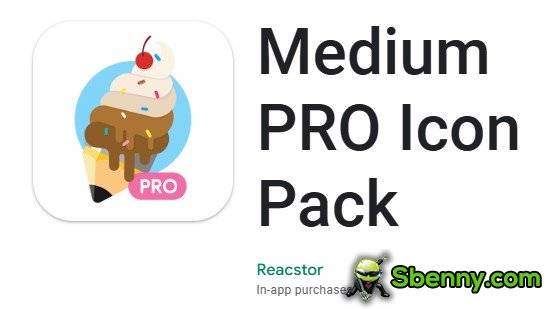 medium pro icon pack