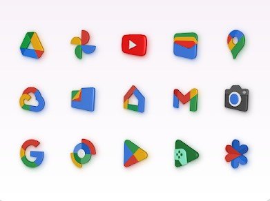 Gameplay screenshot from medium pro icon pack for Android