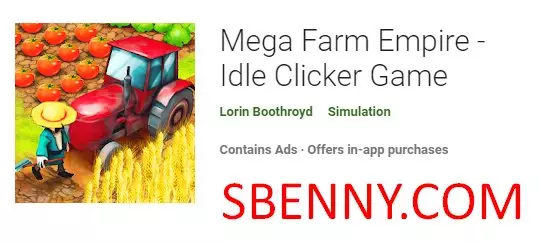 mega farm empire idle clicker game
