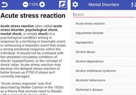 Gameplay screenshot from mental disorders premium for Android