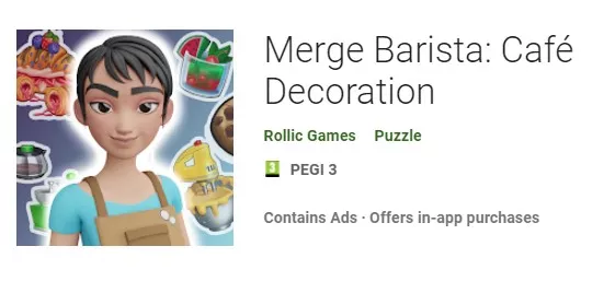 merge barista caf&eacute; decoration