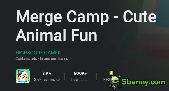 merge camp cute animal fun