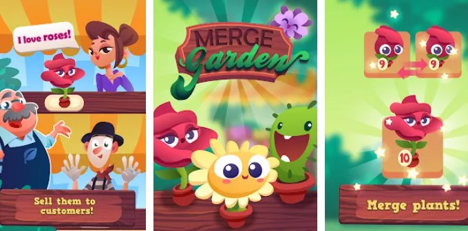  Merge Garden - Idle Evolution Clicker Tycoon Game