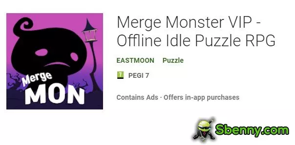  Merge Monster VIP - Offline Idle Puzzle RPG APK