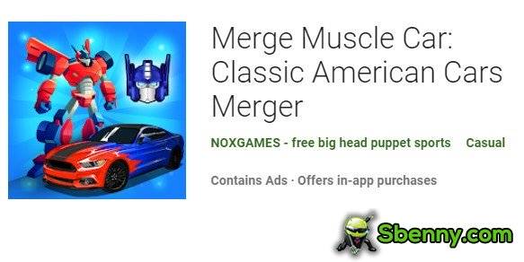 merge muscle car classic american cars merger