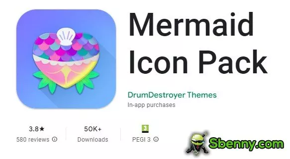 mermaid icon pack