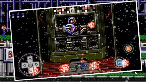 Gameplay screenshot from metal contras soldiers squad for Android