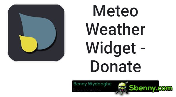  Meteo Weather Widget - Donate APK