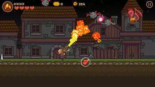 Gameplay screenshot from midnight hunter for Android