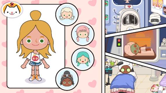 Gameplay screenshot from miga town my world for Android