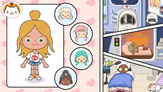Gameplay screenshot from miga town my world for Android