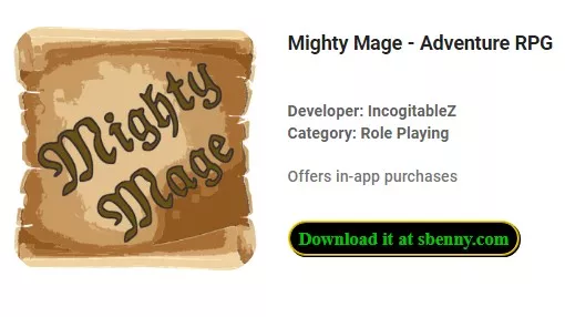 mighty mage adventure rpg