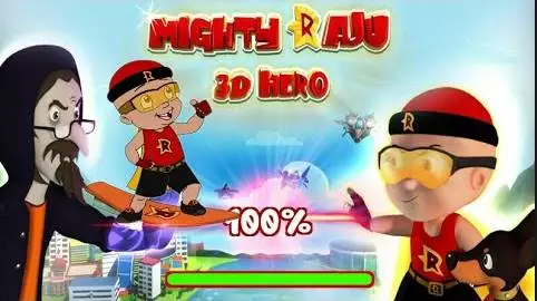 mighty raju 3d hero