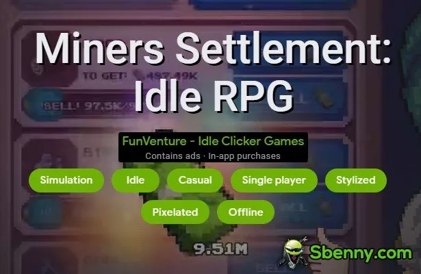  Miners Settlement: Idle RPG