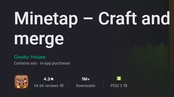minetap craft and merge