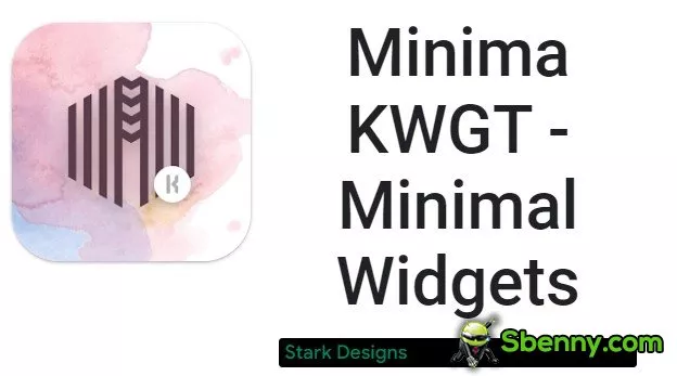  Minima KWGT - Minimal Widgets