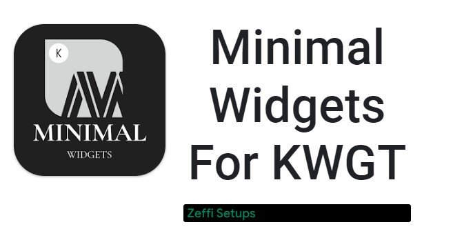  Minimal Widgets For KWGT