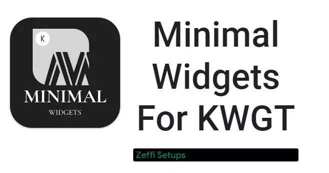  Minimal Widgets For KWGT
