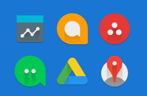 Gameplay screenshot from minimale icon pack for Android