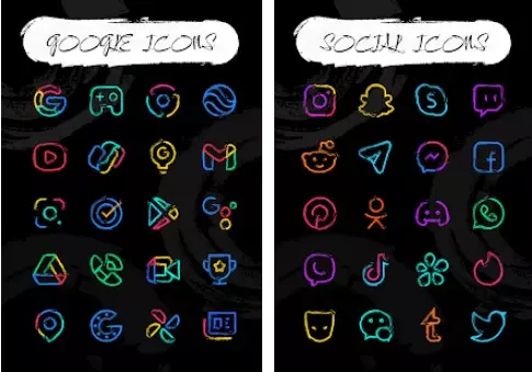 Gameplay screenshot from mira icons for Android