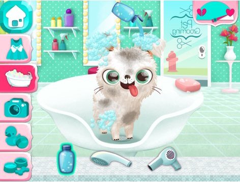 Gameplay screenshot from miss hollywood fashion pets for Android