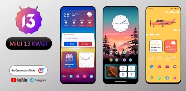  MiUI 14 KWGT - Material You