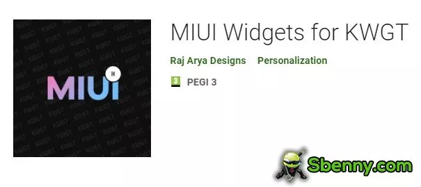  MIUI Widgets for KWGT APK