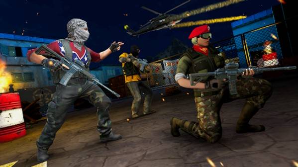 Gameplay screenshot from modern counter strike fps shooting games for Android