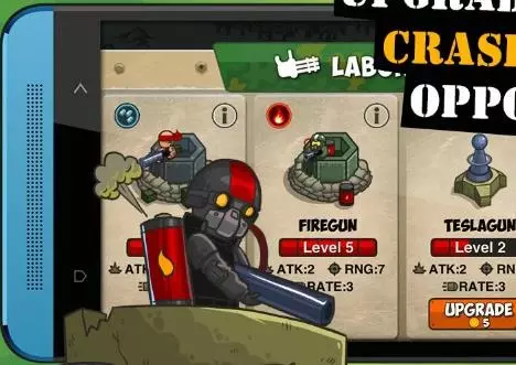 Gameplay screenshot from modern islands defense for Android
