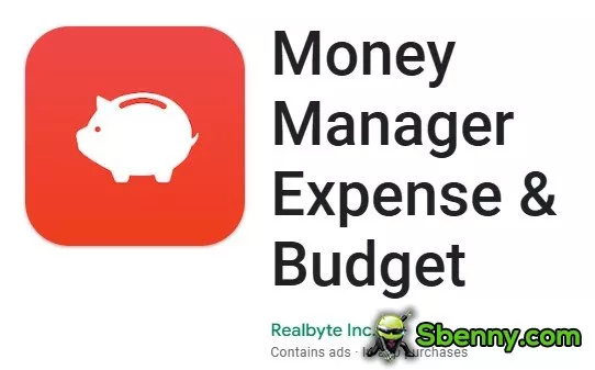 money manager expense and budget