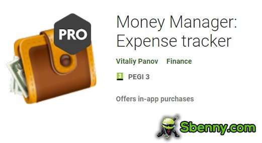 money manager expense tracker