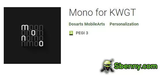mono for kwgt