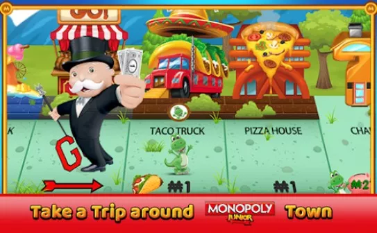 Gameplay screenshot from monopoly junior for Android