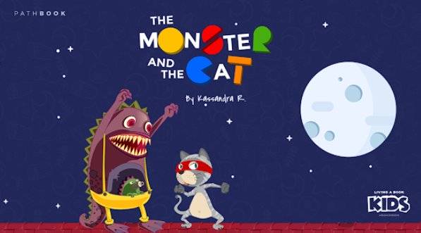  Monster and the Cat - Interactive story for kids