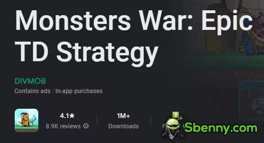 monsters war epic td strategy