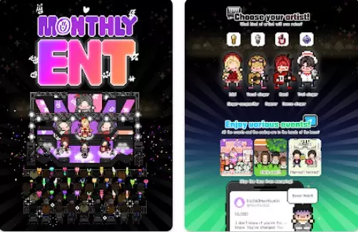 monthly entertainment