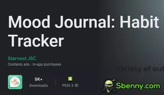 mood journal habit tracker