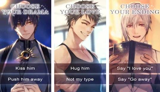 Gameplay screenshot from moonlight wishes romance you choose for Android