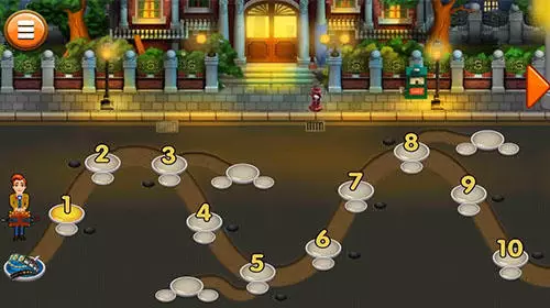 Gameplay screenshot from mortimer beckett and the book of gold for Android