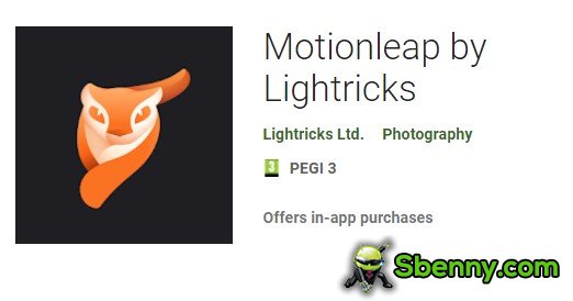 MotionLeap от Lightricks