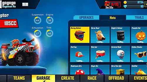 Gameplay screenshot from motocraft for Android