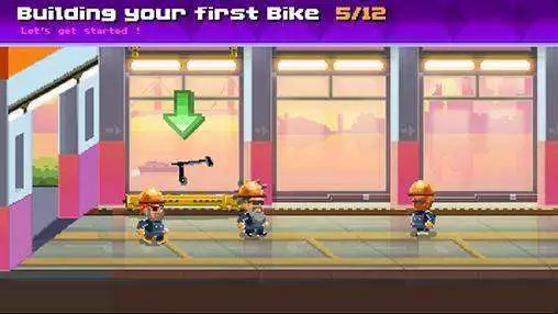 Gameplay screenshot from motor world bike factory for Android