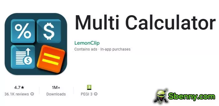 Multi Calculator