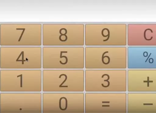 Gameplay screenshot from multi screen voice calculator pro for Android