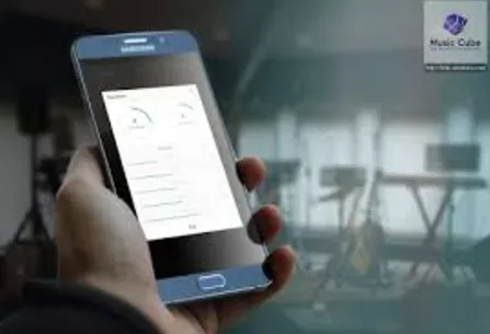 Gameplay screenshot from music cube pro music player for Android
