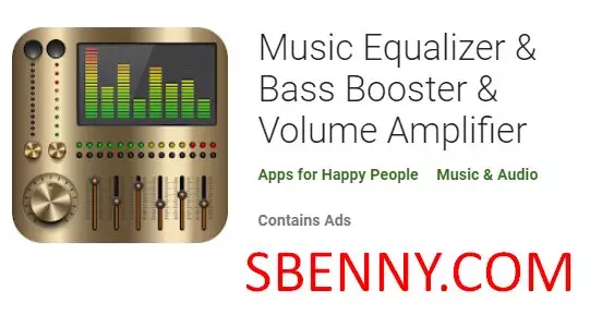  Music Equalizer & Bass Booster & Volume Amplifier