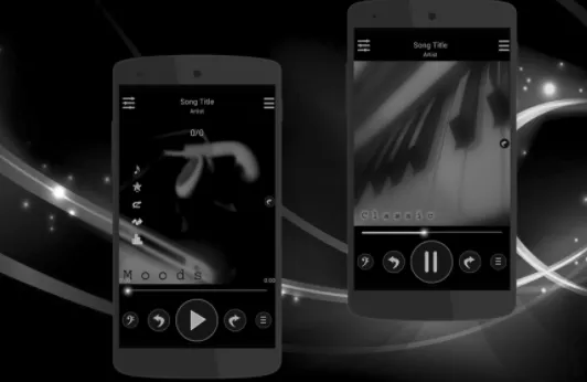 Gameplay screenshot from music player pro for Android