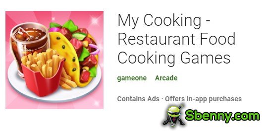 my cooking restaurant food cooking games